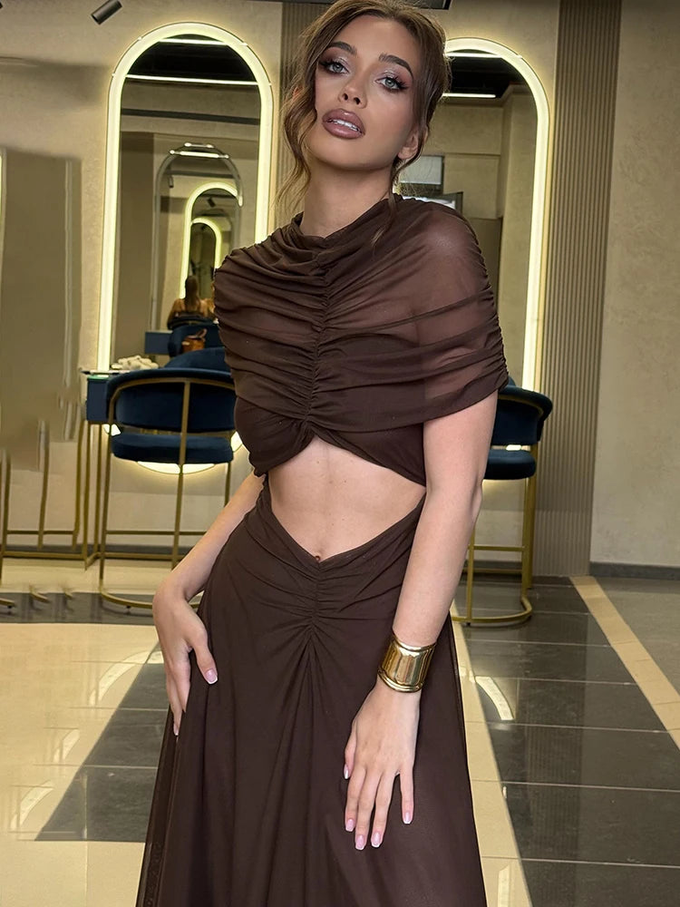 Elysian Cut-Out Maxi Dress